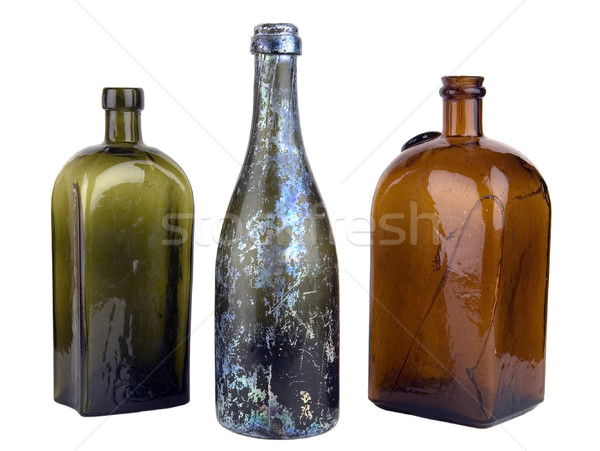ボトル 古書売買の ガラス 液体 製品 中古 ストックフォト © sibrikov