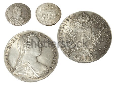 Ancient coins of different metals  Stock photo © sibrikov