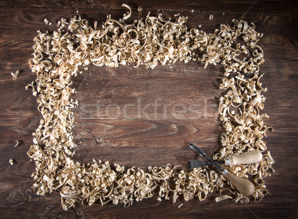 Workplace carpenter Stock photo © sibrikov