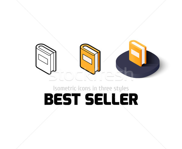 Best seller icon in different style Stock photo © sidmay