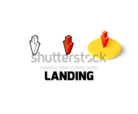 Watering can icon in different style Stock photo © sidmay