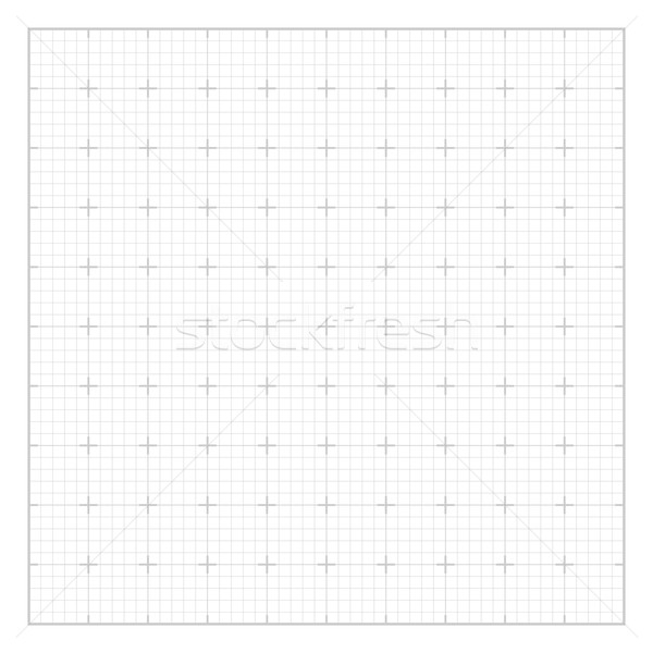 White square grid Stock photo © sidmay