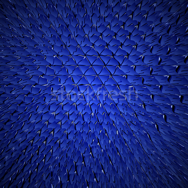 Blue dragon skin background, realistic squama Stock photo © sidmay