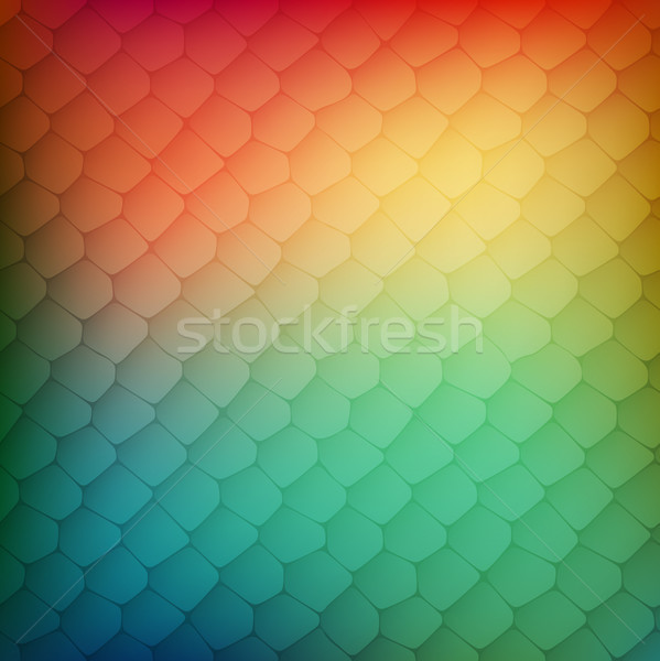 Abstract background of colored cells Stock photo © sidmay