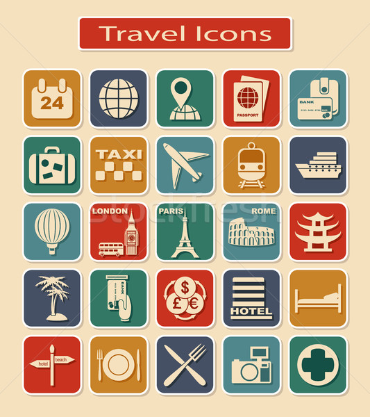 Travel Icons  Stock photo © Silanti