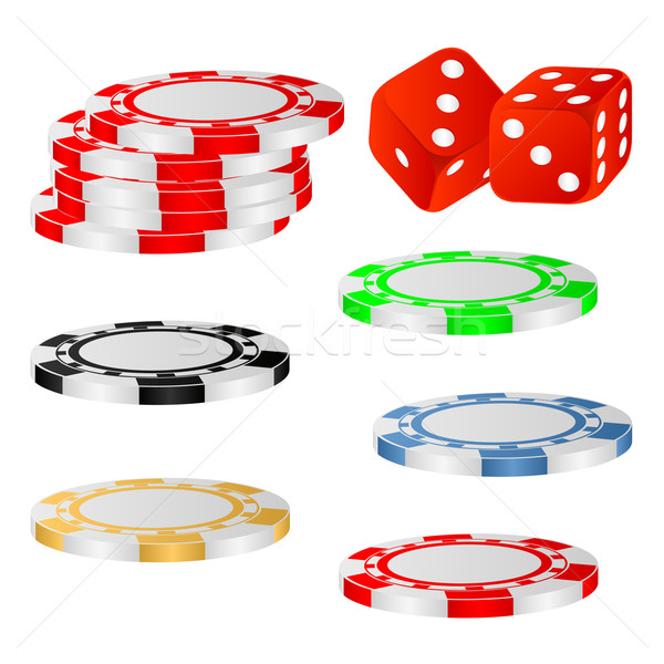 Playing chips. Stock photo © Silanti