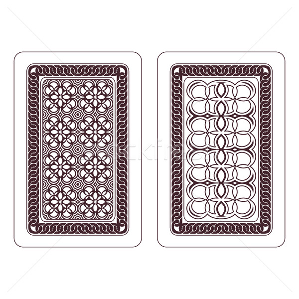 Design carte da gioco due luce rete casino Foto d'archivio © Silanti