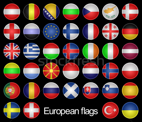 European flags. Stock photo © Silanti