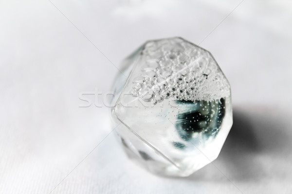 Diamond Shaped Blowing Bubbles Stock photo © silkenphotography