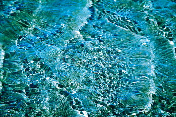 Teal Water Waves Stock photo © silkenphotography