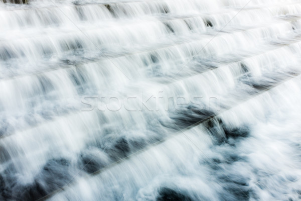 Water over stairs Stock photo © silkenphotography