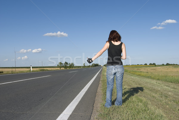 Hitch hike Stock photo © simazoran