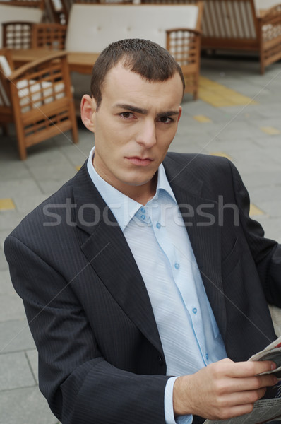 Young business man Stock photo © simazoran