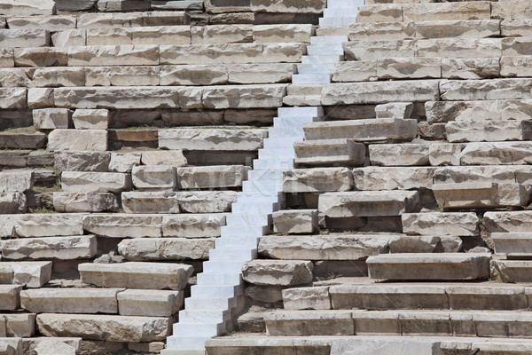 Ancient theatre in Larissa Grece Stock photo © simazoran