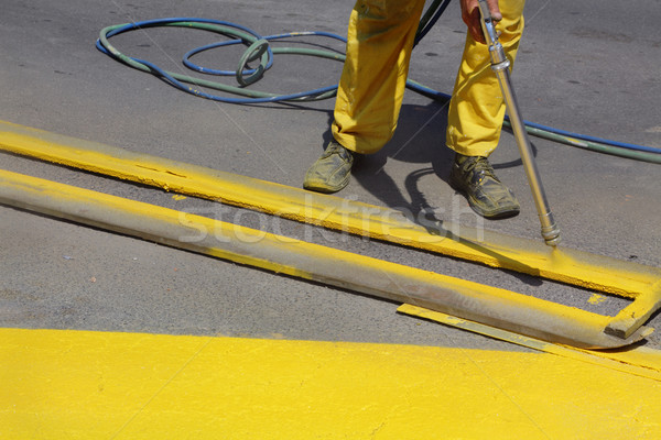 Street marking Stock photo © simazoran