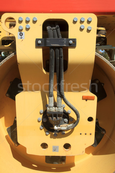 Road roller Stock photo © simazoran