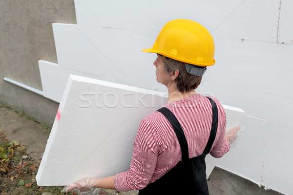 Styrofoam insulation Stock photo © simazoran