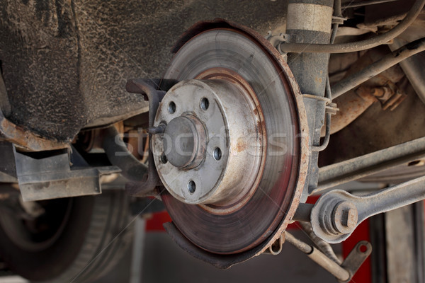 Lemez autó közelkép fotó lemez munka Stock fotó © simazoran