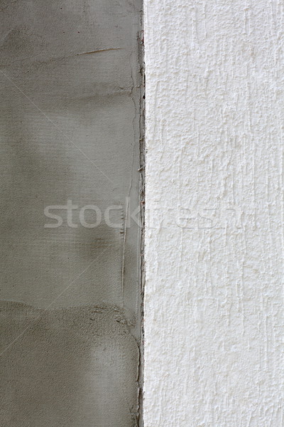 Polystyrene insulation of wall layers Stock photo © simazoran