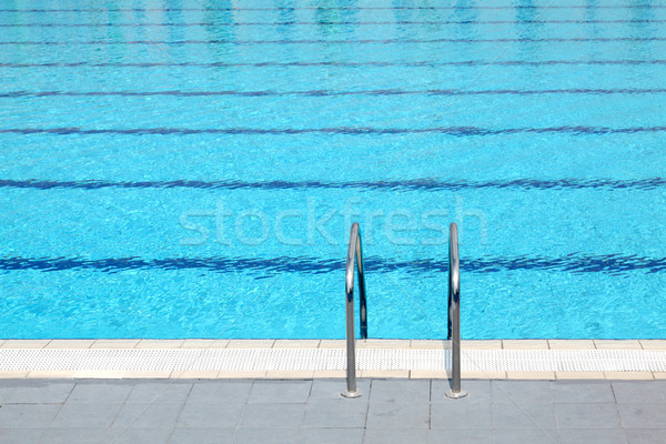 Foto d'archivio: Piscina · dettaglio · open · aria · blu · onde