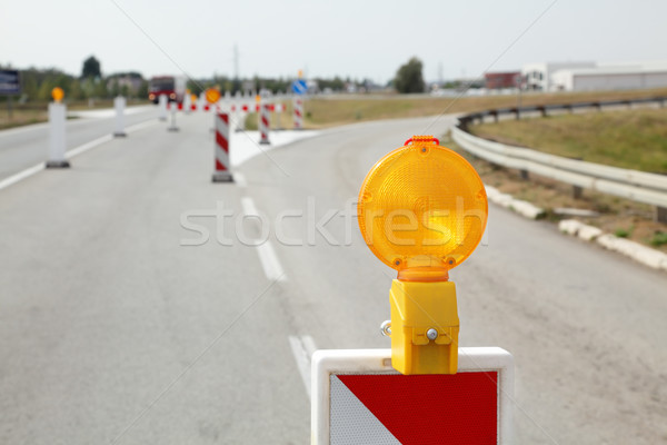 Road construction Stock photo © simazoran