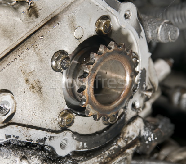 Cronometraggio auto motore sfondo olio Foto d'archivio © simazoran