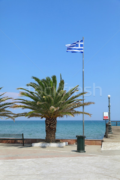 Yunanistan mesire sahil Makedonya Avrupa su Stok fotoğraf © simazoran
