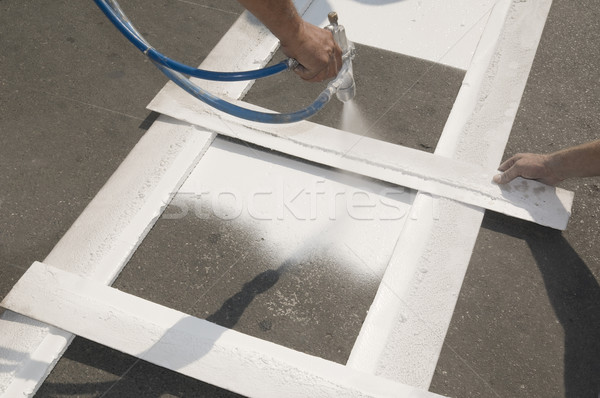 Crosswalk repairing Stock photo © simazoran