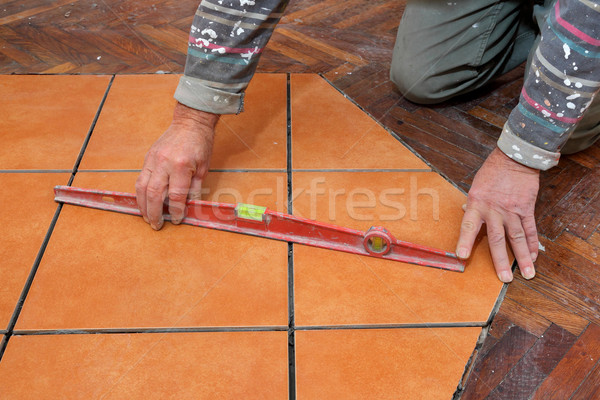 Home renovation tiles Stock photo © simazoran