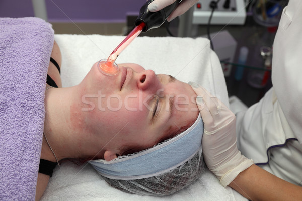 Jeunes Homme visage peau élevé [[stock_photo]] © simazoran