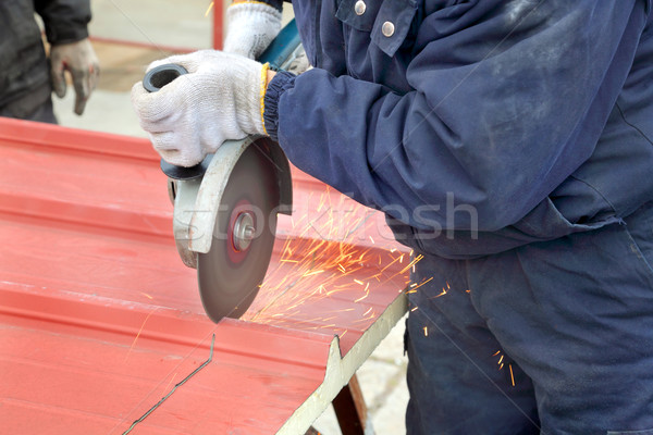 Industry, construction site Stock photo © simazoran