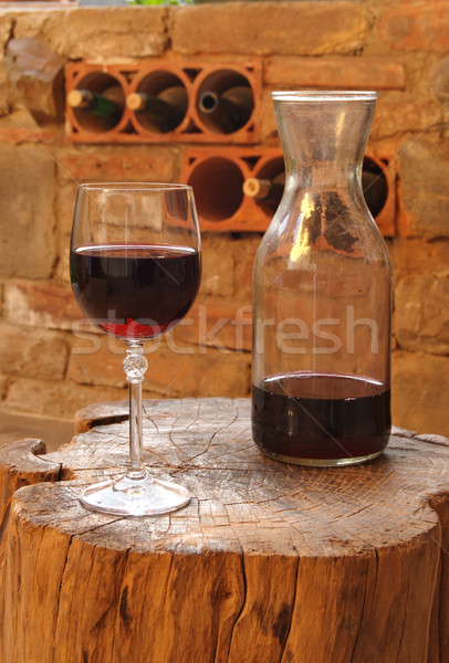 Wine glass Stock photo © simazoran