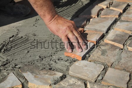 Home renovation, tiles Stock photo © simazoran