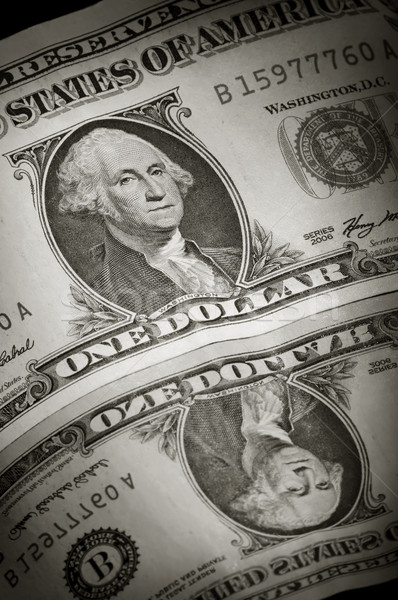 Dollar Reflexion Business Geld Stock foto © simazoran