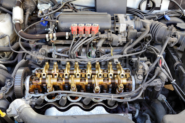 LPG converted engine Stock photo © simazoran