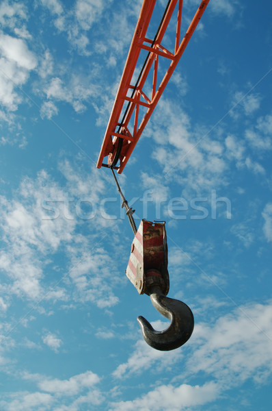 Hook and crane Stock photo © simazoran