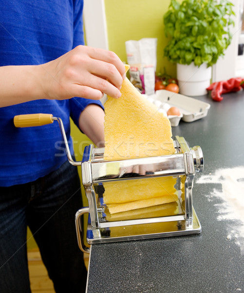 Making Pasta at Home Stock photo © SimpleFoto