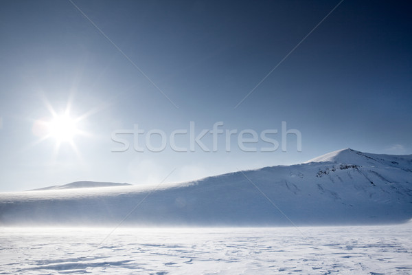 Winter Mountain Landscape Stock photo © SimpleFoto