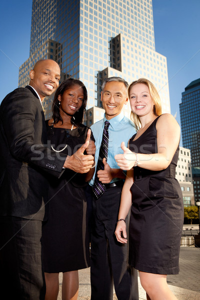 Stock foto: Business-Team · Business · Lächeln · Mann · Frauen