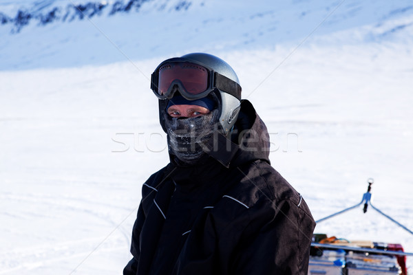 Winter Adventure Guide Stock photo © SimpleFoto
