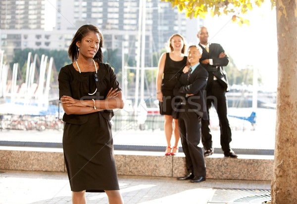 équipe commerciale femme affaires fille visage [[stock_photo]] © SimpleFoto