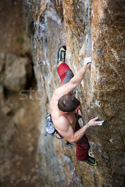 Male Climber Stock photo © SimpleFoto