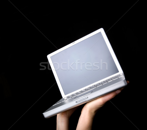 Laptop Presented Stock photo © SimpleFoto