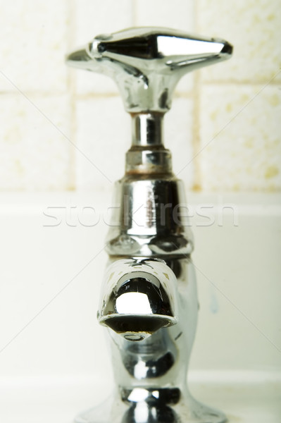 Retro Sink Faucet Stock photo © SimpleFoto