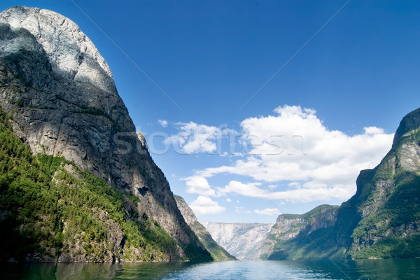 Norvège scénique ciel eau nature [[stock_photo]] © SimpleFoto