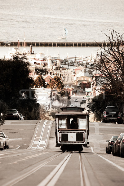 San Francisco Cable Car Stock photo © SimpleFoto