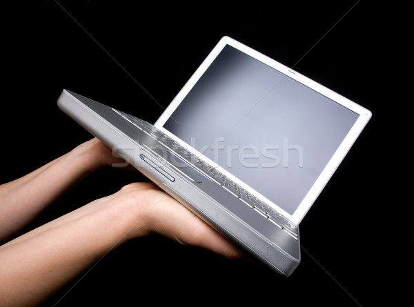 Laptop Display Stock photo © SimpleFoto
