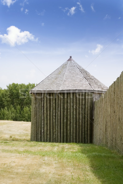 Fort collines parc saskatchewan Canada [[stock_photo]] © SimpleFoto