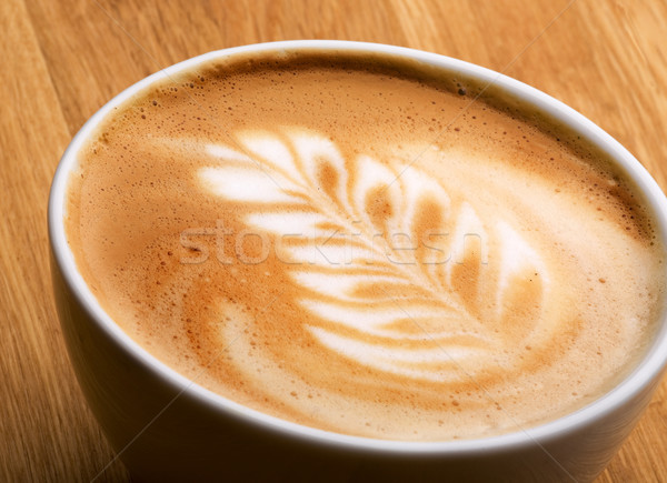 Latte Art Stock photo © SimpleFoto