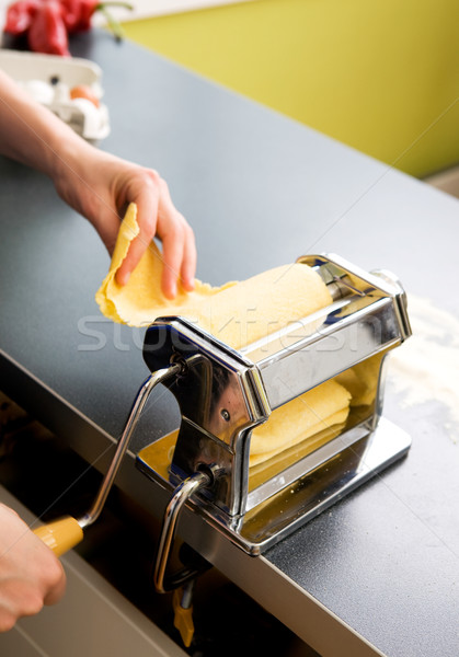 Pasta Machine on Counter Stock photo © SimpleFoto